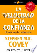 Cover of La velocidad de la confianza
