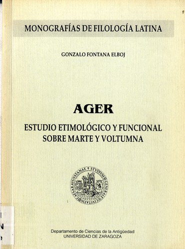 Cover of Ager