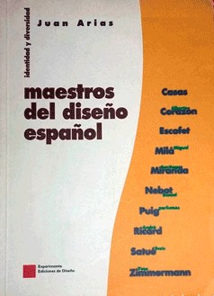 Cover of Maestros del diseño español