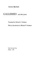 Cover of Soledades / Galerías / Otros poemas