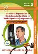 Cover of Técnicos/as especialistas de grado superior sanitario en radiodiagnóstico (subgrupo c1) de los hospitales de bellvitge, viladecans, germans trias i pujol i vall d’hebron . Temario. Volumen ii