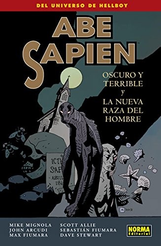 Cover of Abe Sapien 3. Oscuro y terrible y la nueva raza del hombre