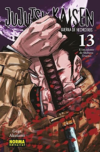 Cover of Jujutsu Kaisen, vol. 13: el incidente de Shibuya
