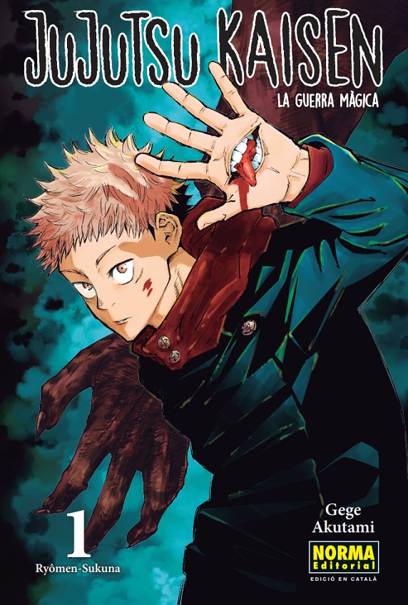 Cover of Jujutsu Kaisen, Vol. 1: Ryômen-Sukuna