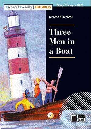 Cover of THREE MEN IN A BOAT+CD LIFE SKILLS