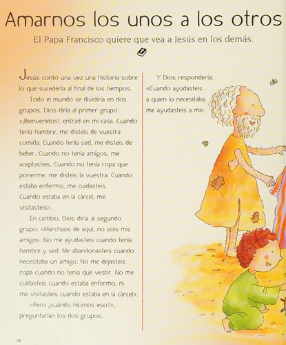 Cover of El Papa Francisco habla a los niños