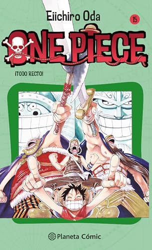 Cover of One Piece 15: ¡Todo recto!