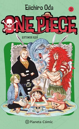 Cover of One Piece 31: Aquí estoy