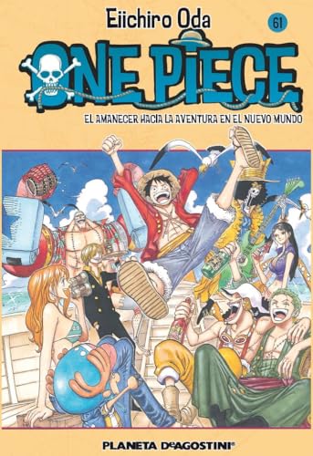 Cover of One Piece 61: El amanecer hacia la aventura en el Nuevo Mundo