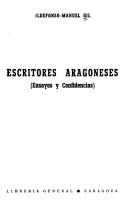 Cover of Escritores aragoneses