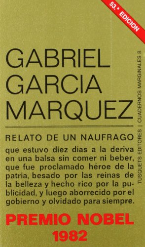 Cover of Relato de un náufrago