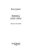 Cover of Poesia (1931-1991