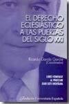 Cover of El derecho eclesiástico a las puertas del siglo XXI