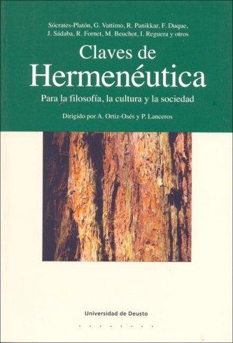 Cover of Claves de hermenéutica