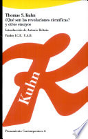 Cover of ¿Qué son las revoluciones científicas? y otros ensayos