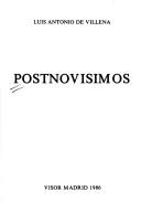 Cover of Postnovísimos