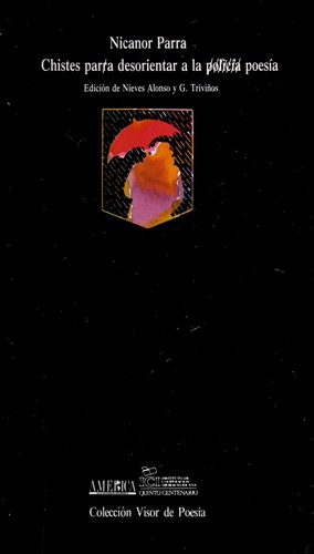 Cover of Chistes parra desorientar policía a la poesía