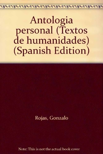 Cover of Antología personal