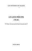 Cover of Los gatos príncipes, 1998-2001