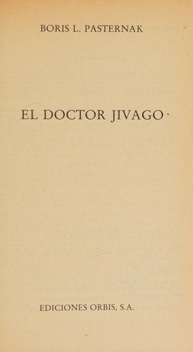 Cover of El Doctor Zhivago