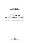 Cover of El tabaco que fumaba Plinio