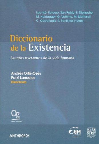 Cover of Diccionario de la existencia