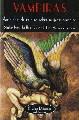 Cover of Vampiras. Antología de relatos sobre mujeres vampiro