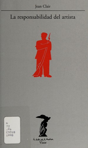 Cover of La responsabilidad del artista: las vanguardias, entre el terror y la razón
