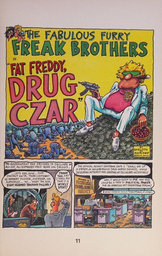 Cover of The fabulous furry Freak brothers