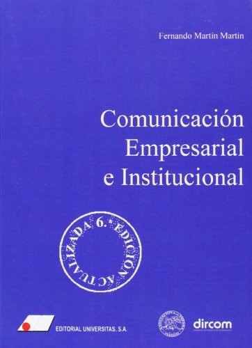 Cover of Comunicación empresarial e institucional