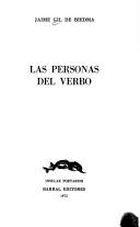 Cover of Las personas del verbo