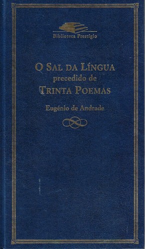 Cover of O Sal da Língua precedido de Trinta Poemas