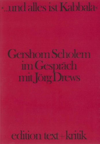 Cover of „…und alles ist Kabbala“