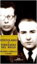 Cover of Epistolario a Francisco Fernández del Riego