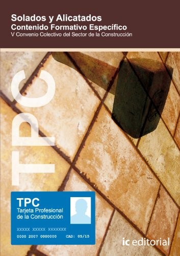Cover of TPC - Solados y alicatados. Contenido formativo específico