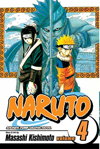 Cover of Naruto, Vol. 04: Hero’s Bridge