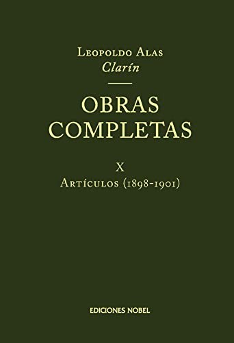 Cover of Obras completas de Clarín X