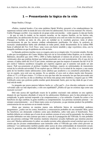 Cover of La lo gica oculta de la vida