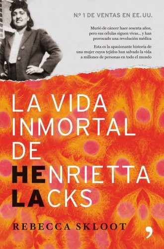 Cover of La vida inmortal de Henrietta Lacks