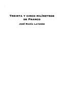 Cover of Treinta y cinco milímetros de Franco