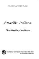 Cover of Amarilis indiana