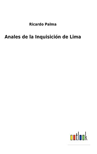 Cover of Anales de la Inquisición de Lima
