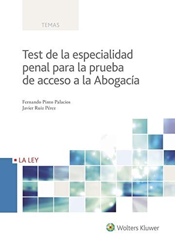 Cover of Test de la especialidad penal para la prueba de acceso a la Abogacía