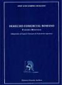 Cover of Derecho comercial romano : unidades didácticas : adaptadas al Espacio Europeo de Educación superior