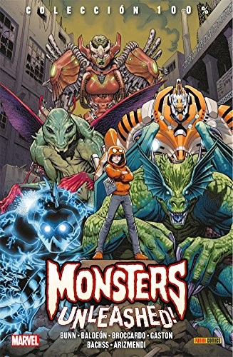 Cover of Colección 100% Monsters Unleashed! La Colección Completa