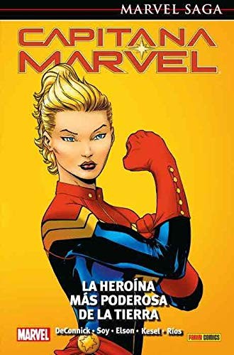 Cover of Capitana Marvel, Vol. 1: La Heroína más poderosa de la Tierra