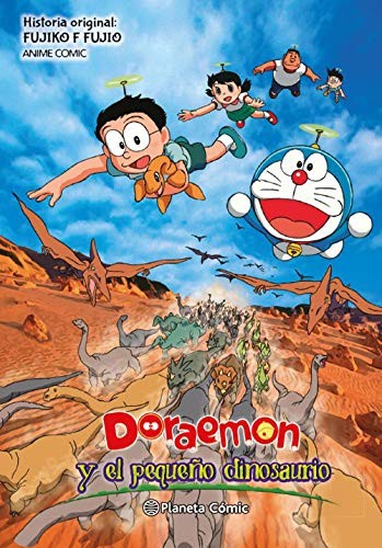 Cover of Doraemon y el pequeño dinosaurio