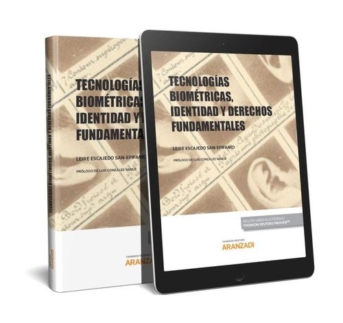Cover of Tecnologías biométricas, identidad y derechos fundamentales