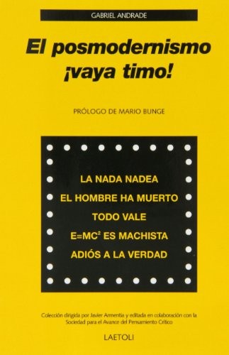 Cover of El posmodernismo ¡vaya timo!