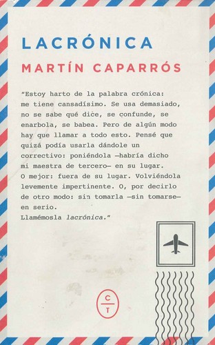 Cover of Lacrónica